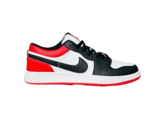 AJ 1 Low Red and Black