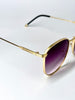 Gucci Square Gold Frame Sunglasses