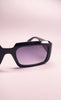 Prada Black Rectangular Sunglasses